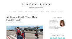 Desktop Screenshot of listentolena.com
